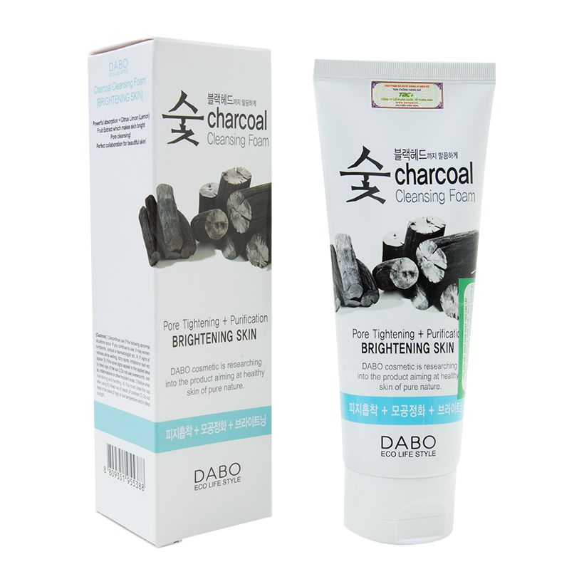 Dabo Charcoal - Sửa rửa mặt than hoạt tính tốt nhất hiện nay