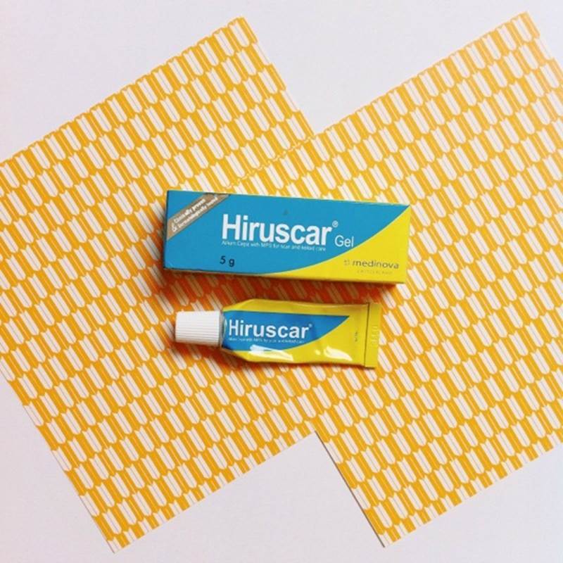 Hiruscar - thuốc trị sẹo thâm mụn hiệu quả và tốt cho da
