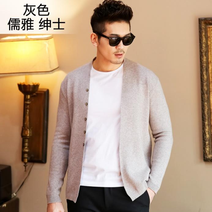 Mùa xuân Cardigan nam dệt kim của Hàn Quốc xu hướng áo len áo ...