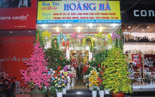 Cửa hàng hoa vải Hoàng Hà là Top 10 địa chỉ bán hoa giả đẹp nhất tại TPHCM