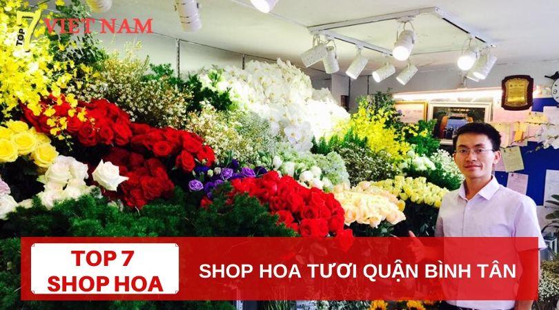 Top 7 Shop Hoa Tươi Quận Bình Tân TPHCM