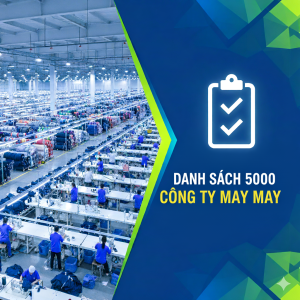 danh sách 5000 cong ty may