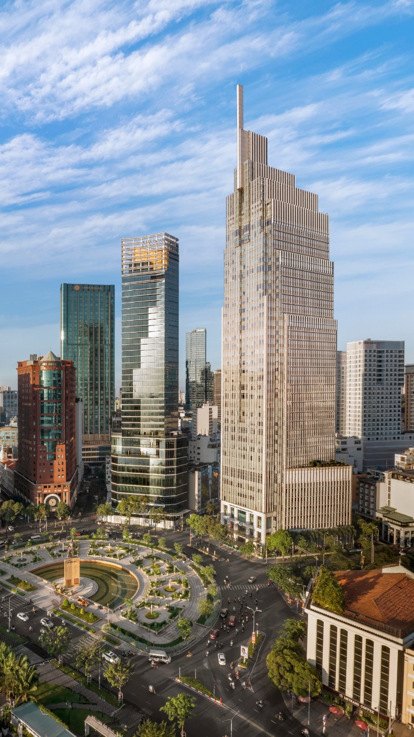 Trụ sở chính của Công ty TNHH Nhà Máy Bia Heineken Việt Nam đặt tại Vietcombank Tower, Quận 1.